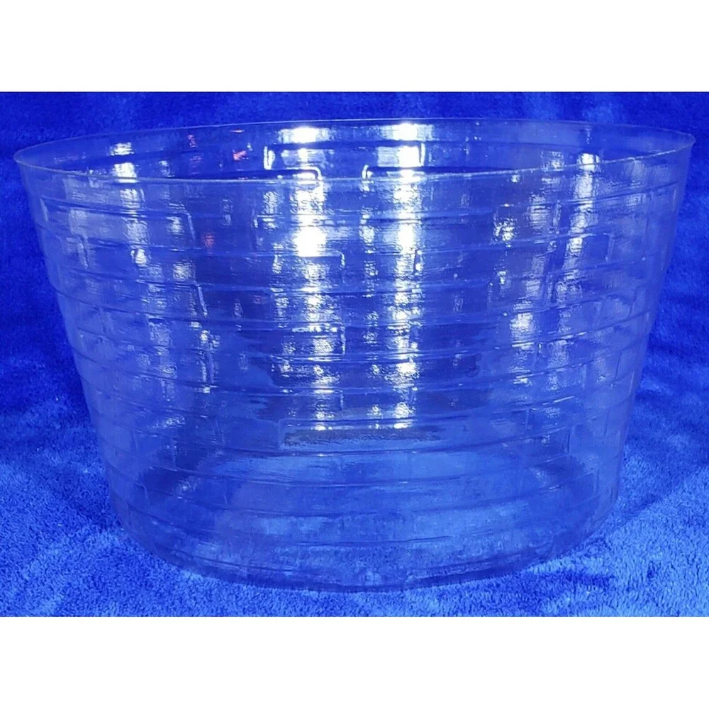 1999 Longaberger Homestead Basket #13871. COMBO: Liner, Tie-On, Protector